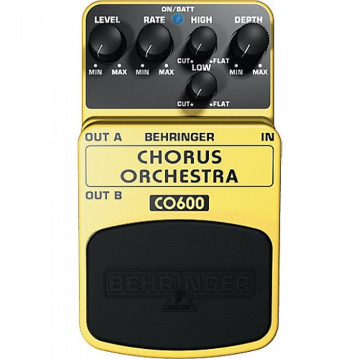 Behringer CO-600 Chorus Orchestra Guitar Effects Pedal (CO600) - Music Bliss Malaysia