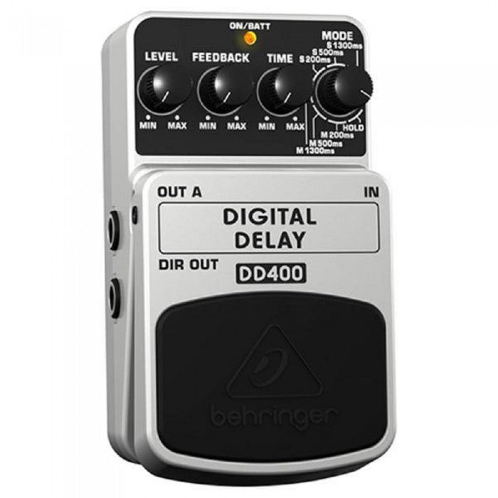 Behringer DD-400 Digital Delay Guitar Effects Pedal (DD400) - Music Bliss Malaysia