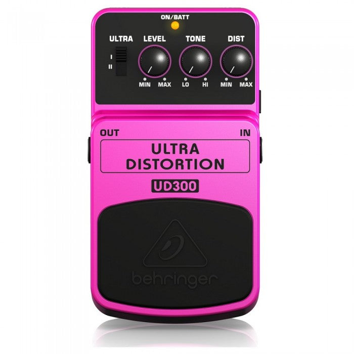 Behringer UD-300 Ultra Distortion Guitar Effects Pedal (UD300) - Music Bliss Malaysia