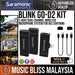 Saramonic Blink GO D2 Kit 2.4GHz Dual-Channel Wireless Microphone System For iOS Lightning (BlinkGoD2Kit / Blink Go D2 Kit) - Music Bliss Malaysia