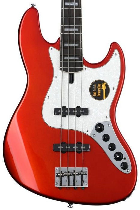Sire (2nd Gen) Marcus Miller V7 Alder 4-String Signature Bass Guitar - Bright Metallic Red - Music Bliss Malaysia