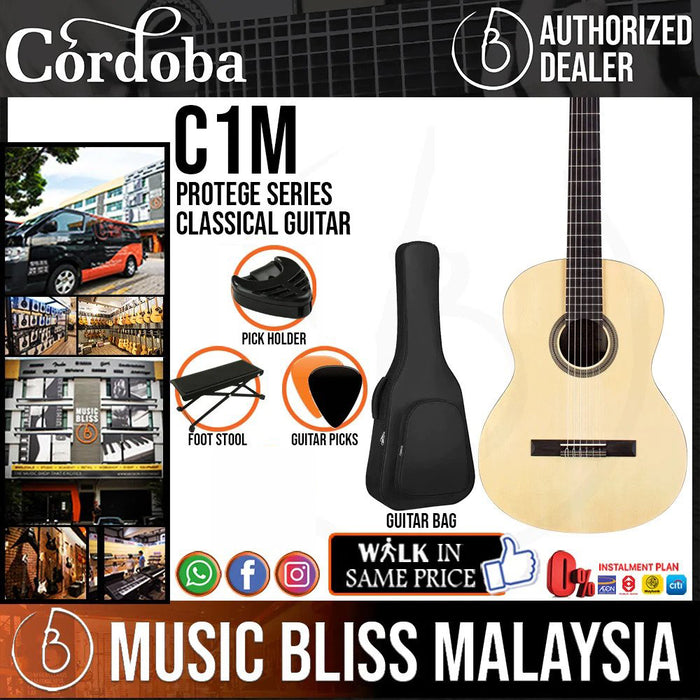 C1m Cordoba Protege C1M - Spruce Top, Mahogany Back & Side, Full Sized Best ...
