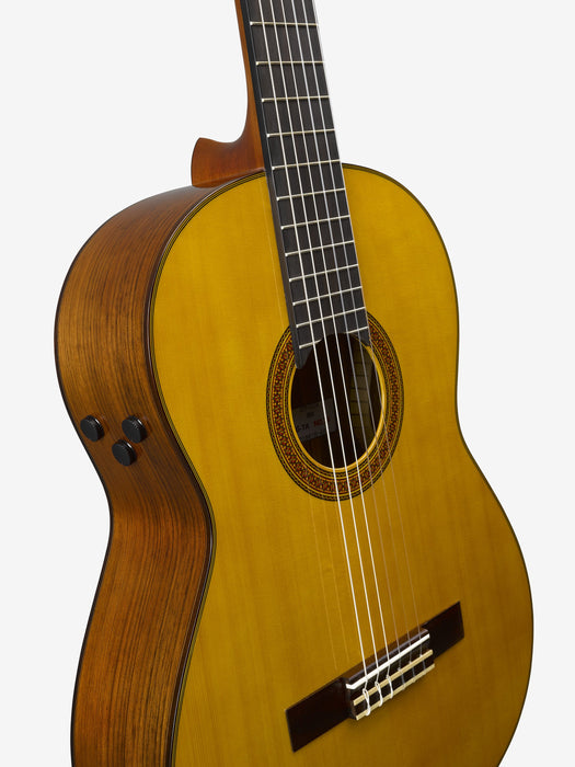 Yamaha CG-TA Nylon String TransAcoustic Guitar (CG-TA) - Music Bliss Malaysia
