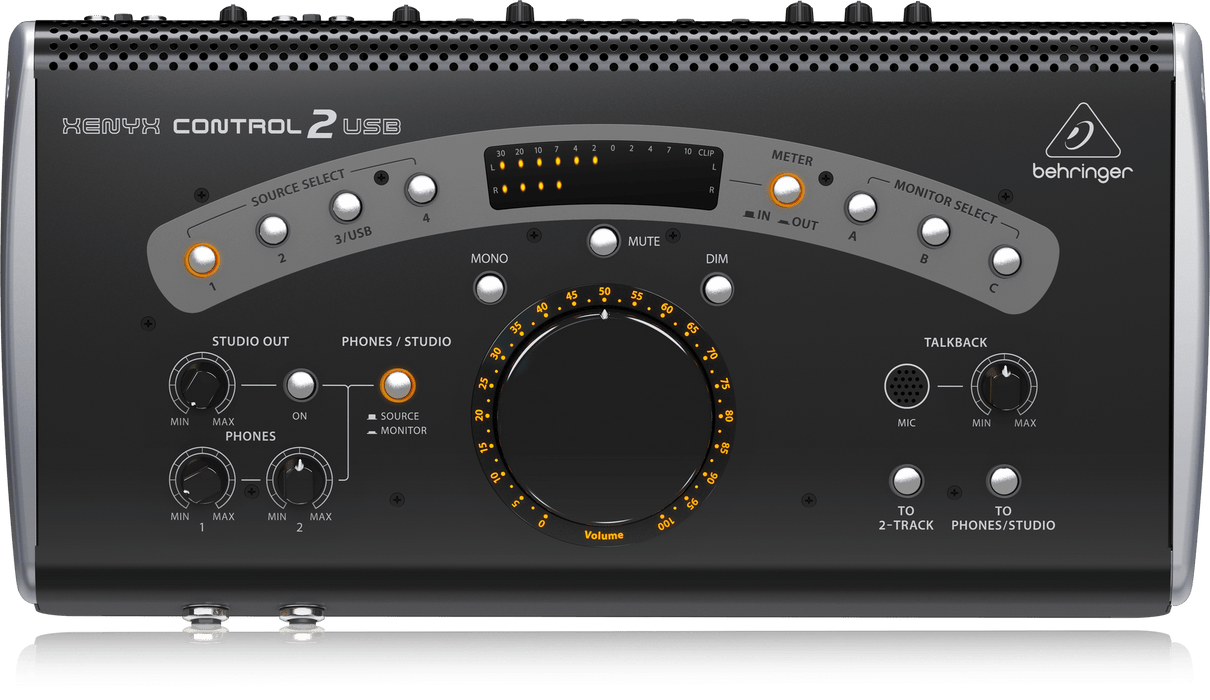 Behringer CONTROL2USB High-end Studio Control with VCA Control and USB ...