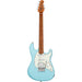 Sterling Cutlass CT50HSS Electric Guitar - Daphne Blue Satin - Music Bliss Malaysia