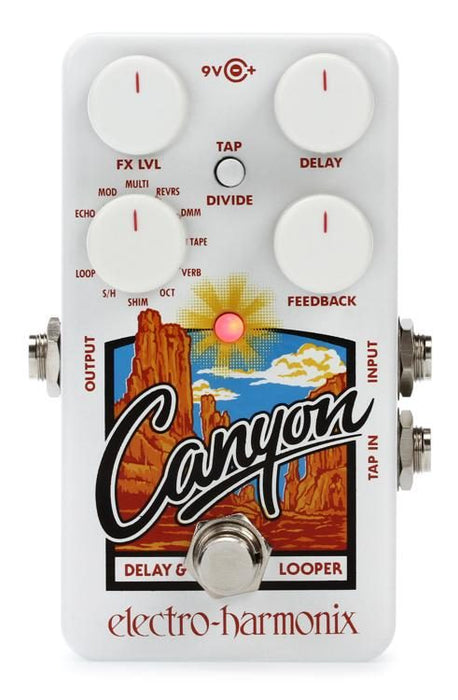 Electro Harmonix Canyon Delay and Looper Guitar Effects Pedal (Electro-Harmonix / EHX) *Crazy Sales Promotion* - Music Bliss Malaysia