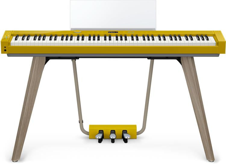 Casio PX-S7000 Digital Piano with FREE Edifier W600BT Headphone - Harmonious Mustard - Music Bliss Malaysia