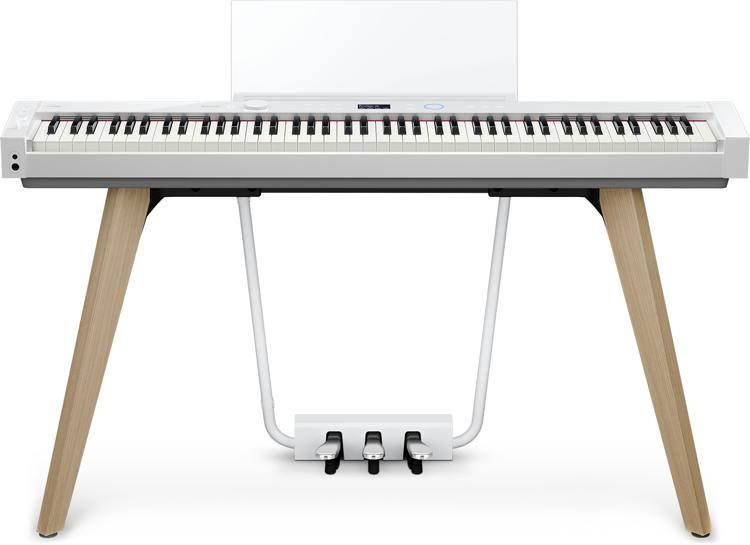 Casio PX-S7000 Digital Piano with FREE Edifier W600BT Headphone - White - Music Bliss Malaysia