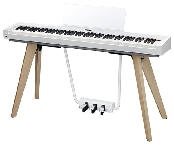 Casio PX-S7000 Digital Piano with FREE Edifier W600BT Headphone - White - Music Bliss Malaysia