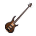Cort C4 Plus OVMH Electric Bass Guitar with Bag - Antique Brown Burst - Music Bliss Malaysia