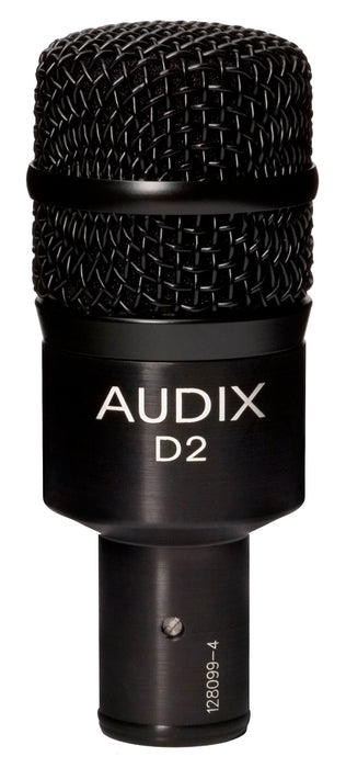 Audix D2 Hypercardioid Dynamic Instrument Microphone (D-2) - Music Bliss Malaysia