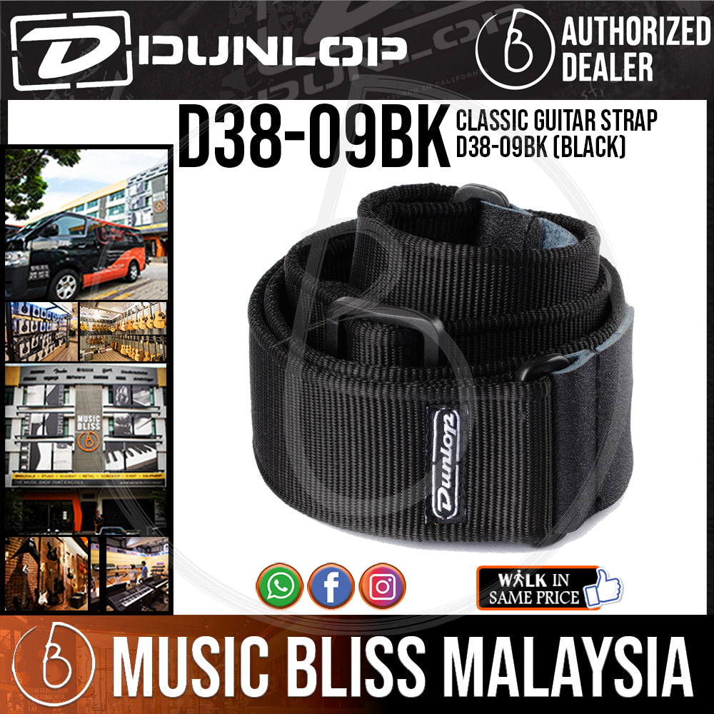 DUNLOP CLASSIC BLACK STRAP - Dunlop