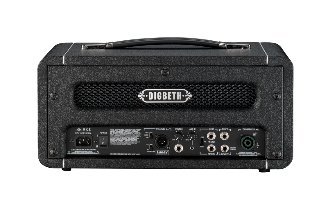 Laney DB500H 500-watt Digbeth Hybrid Bass Amplifier Head - Music Bliss Malaysia