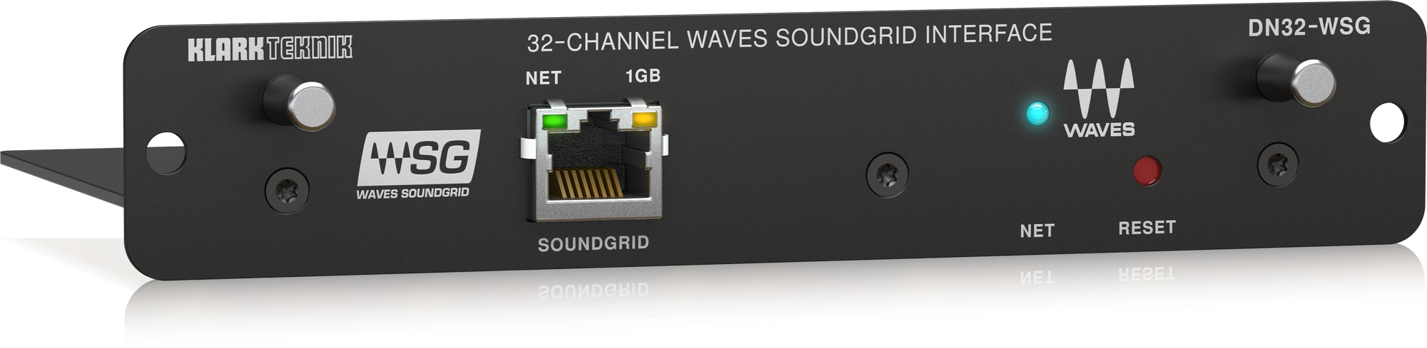 Klark Teknik DN32-WSG 32-Channel Waves SoundGrid Expansion Module (DN32WSG / DN32 WSG) - Music Bliss Malaysia