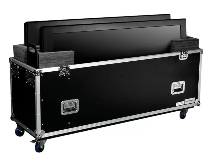 Blackline 42" Dual Plasma Fight Case - Music Bliss Malaysia