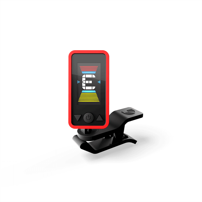 D'Addario PW-CT-17RD Eclipse Headstock Guitar Tuner - Red - Music Bliss Malaysia