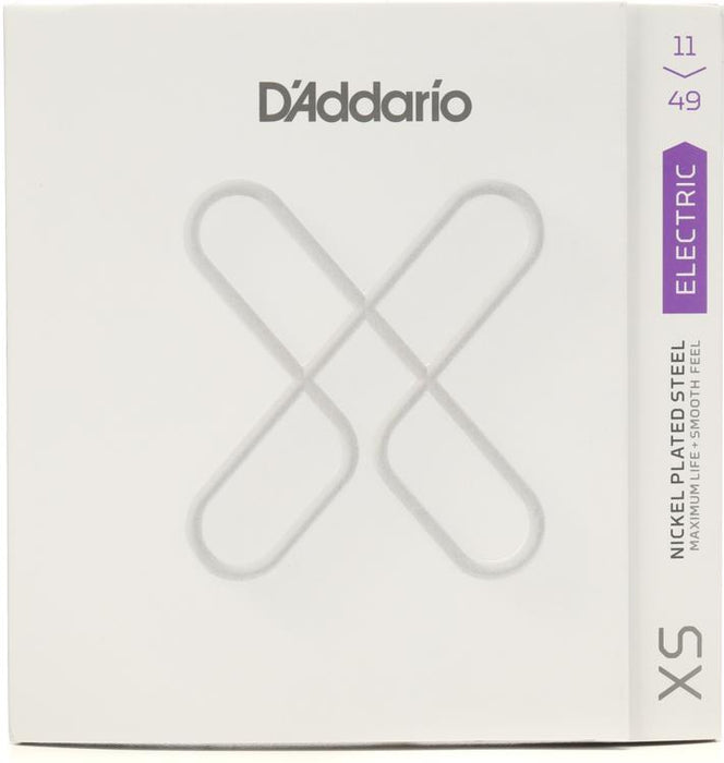 D'Addario XSE1149 Nickel-plated Steel-coated Electric Guitar Strings - .011-.049 Medium - Music Bliss Malaysia