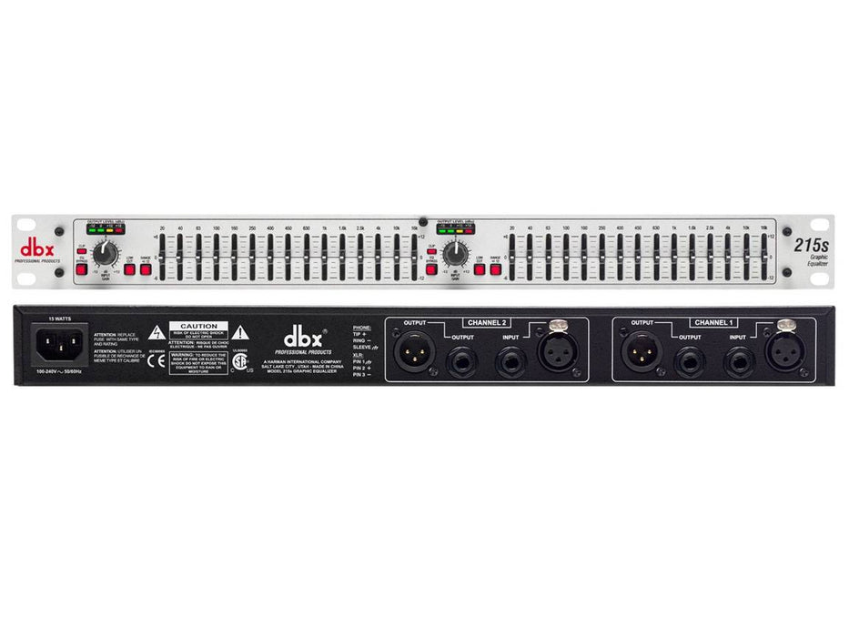 Dbx 215s Dual-channel 15-band Equalizer * Crazy Sales Promotion * - Music Bliss Malaysia