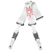 DiMarzio DD2249 Jim Root #4 ClipLock Strap - White (DD-2249) - Music Bliss Malaysia