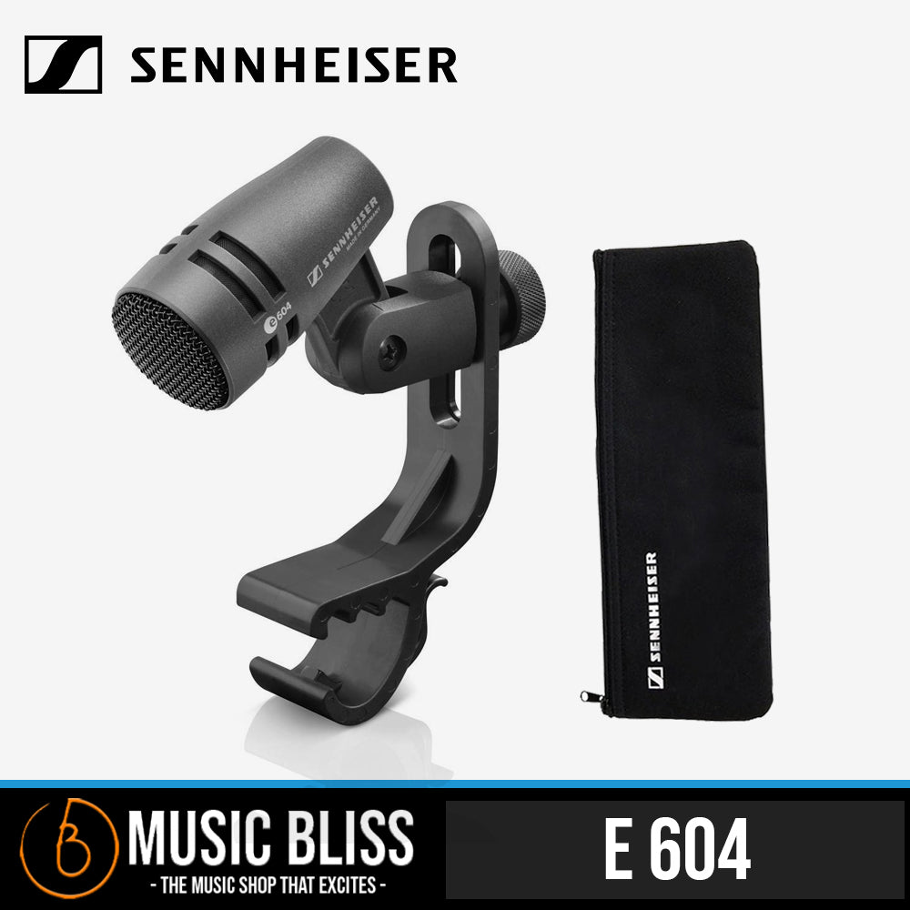 Sennheiser e 604 Dynamic Cardioid Tom / Snare / Percussion Microphone ...