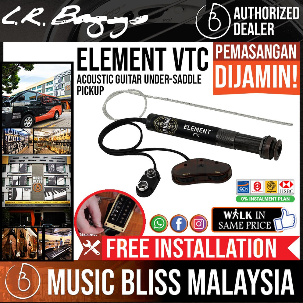 LR Baggs Element VTC Acoustic Guitar Undersaddle Pickup (Free InStore
