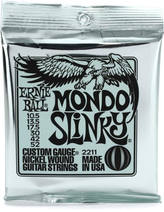 Ernie Ball 2211 Mondo Slinky Nickel Wound Electric Guitar Strings (10.5-52) - Music Bliss Malaysia