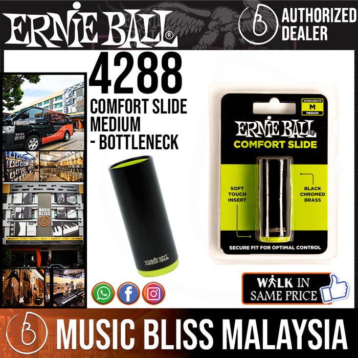 Ernie Ball 4288 Comfort Slide Medium · Bottleneck - Music Bliss Malaysia