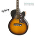 Epiphone J-200 EC Studio Acoustic-Electric Guitar - Vintage Sunburst - Music Bliss Malaysia