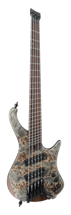 Ibanez Bass Workshop EHB1505MS 5-string Multi-scale Bass Guitar - Black Ice Flat - Music Bliss Malaysia