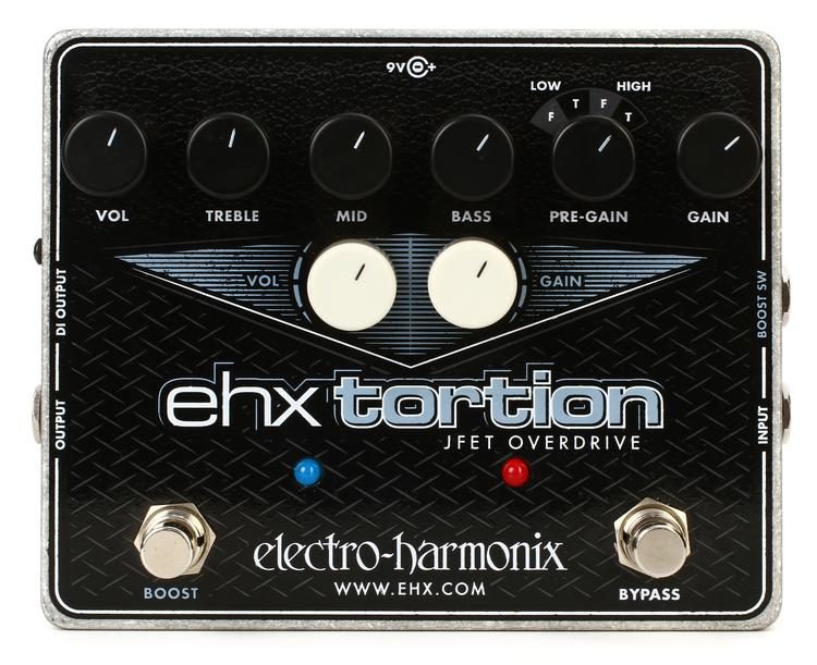 Electro Harmonix EHX Tortion JFET Overdrive Guitar Effects Pedal (Electro-Harmonix / EHX) - Music Bliss Malaysia