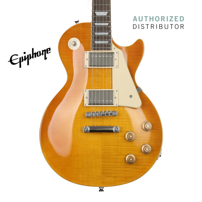 Epiphone Les Paul Standard 50s Electric Guitar - Lemon Burst - Music Bliss Malaysia