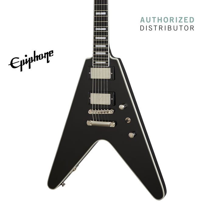 Epiphone Flying V Prophecy Electric Guitar Black Aged Gloss Music
