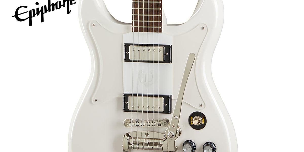 ギター Epiphone Crestwood Custom Polaris White Epiphone Crestwood Custom Polaris White | The Music Zoo