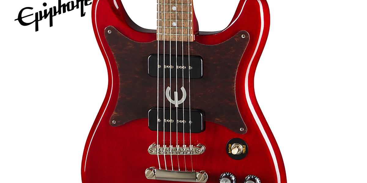 Epiphone Wilshire P 90s Electric Guitar Cherry Music Bliss