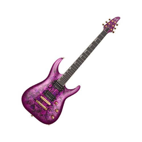 ESP Horizon-CTM-PT NT - Sugilite with Violet Pearl Black (HORIZONCTMPTNT) - Music Bliss Malaysia