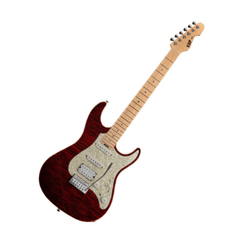 ESP Snapper-CTM/HR - Black Cherry with Red Pearl Black (SNAPPERCTMHR) - Music Bliss Malaysia