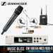 Sennheiser EW 100 G4-ME2/835-S Combo Wireless Handheld and Lavalier Microphone System - Music Bliss Malaysia