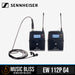 Sennheiser EW 112P G4 Portable Wireless Lavalier Microphone System - Music Bliss Malaysia
