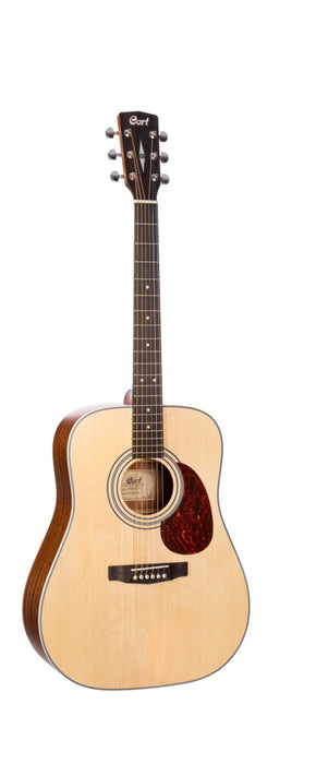 Cort Earth70 Acoustic Guitar with Bag - Open Pore - Music Bliss Malaysia