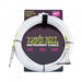 Ernie Ball 6047 20' Classic Straight / Angle Instrument Cable - White (P06047) - Music Bliss Malaysia