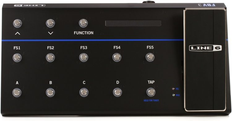 Line 6 FBV 3 Pro Foot Controller for Line 6 Amps (LINE6 FBV3) - Music Bliss Malaysia