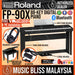 Roland FP-90X 88-key Digital Piano Home Package with Piano Bench, RH-5 Headphone, Pedals and Piano Stand - Black - Music Bliss Malaysia
