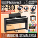 Roland FP-E50 88-key Digital Piano Home Package with RH-5 Headphone and Piano Bench - Black - Music Bliss Malaysia