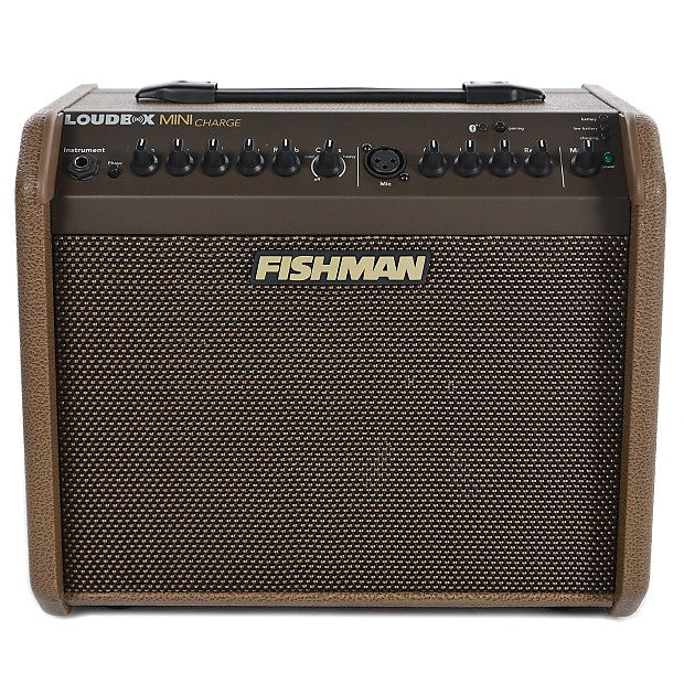 Fishman Loudbox Mini Charge 60-watt 1x6.5" Battery Powered Acoustic Combo Amp with Gator Amp Stand - Music Bliss Malaysia