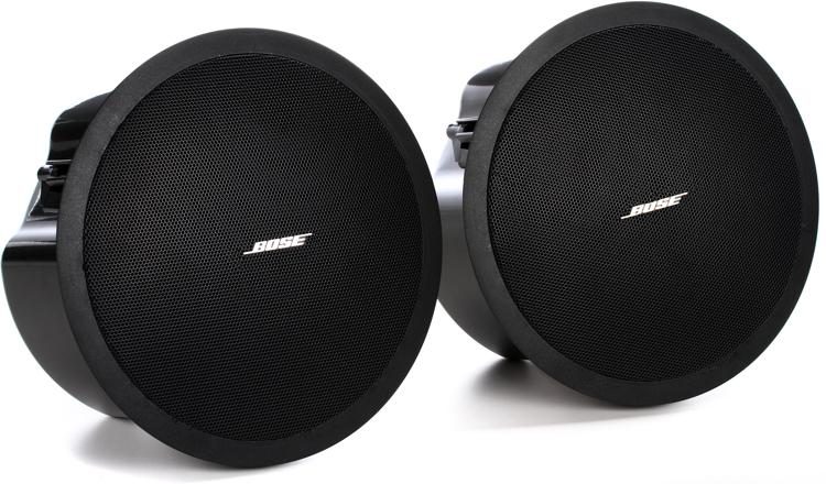 Bose FreeSpace FS4CE In-Ceiling Passive Loudspeaker - Black (Pair) - Music Bliss Malaysia