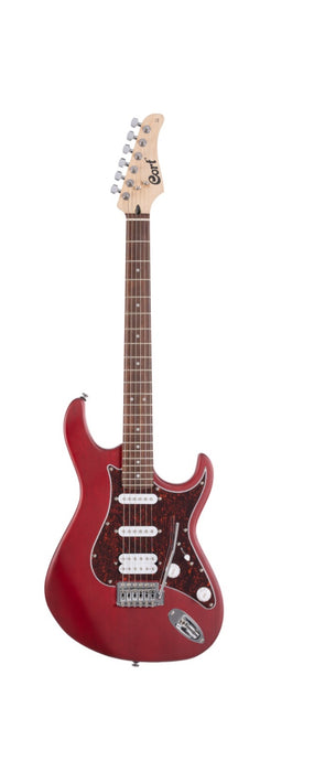 Cort G110 Electric Guitar with Bag - Open Pore Black Cherry - Music Bliss Malaysia