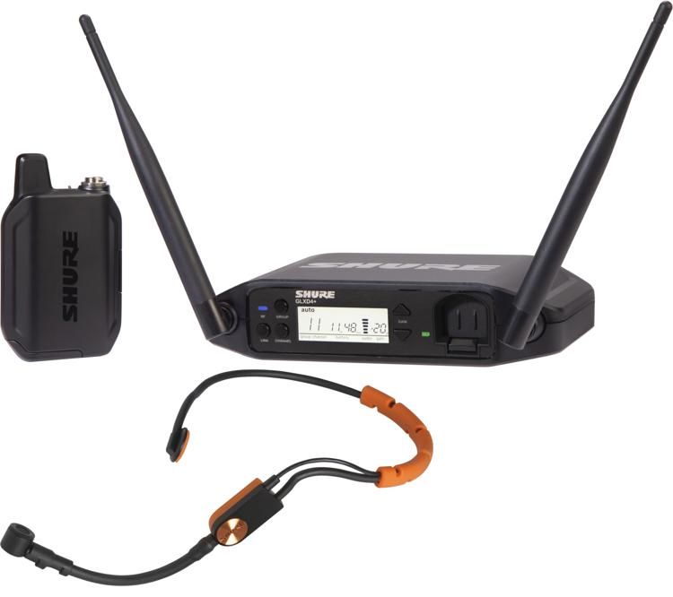 Shure GLXD14+/SM31 Digital Wireless Headset System with SM31FH Microphone - Music Bliss Malaysia