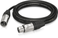 Behringer GMC-600 Gold Performance 6m (19.7ft) Microphone Cable with XLR Connectors - Music Bliss Malaysia