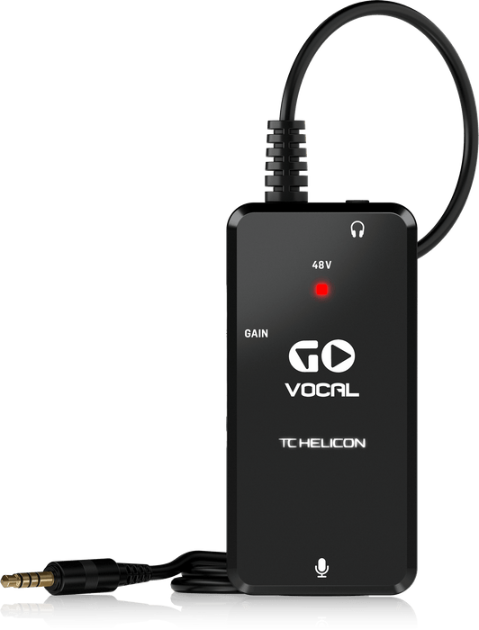 TC-Helicon GO VOCAL Microphone Preamp for Mobile Devices - Music Bliss Malaysia