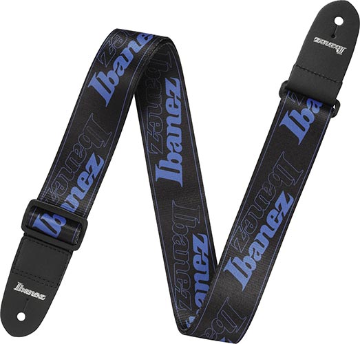 Ibanez GSD50 Guitar Strap - Blue - Music Bliss Malaysia
